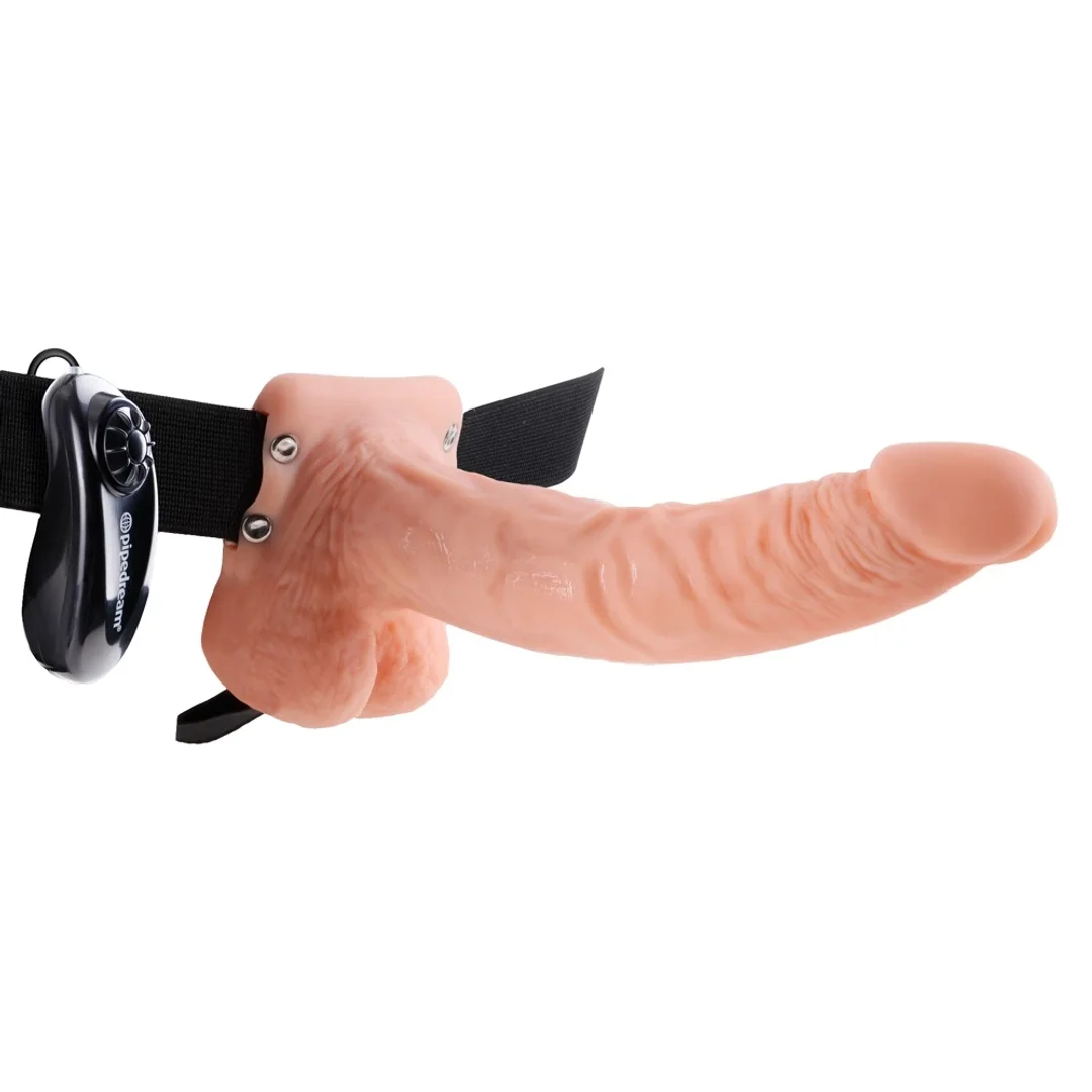 Pipedream Fetish Fantasy Series Uprząż z pilotem 24cm, paski regulowane — zdjęcie 2