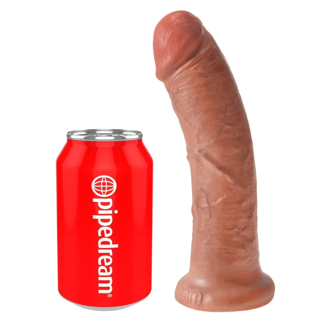 Pipedream King Cock model 20 cm z przyssawką jasny odcień skory — zdjęcie 2
