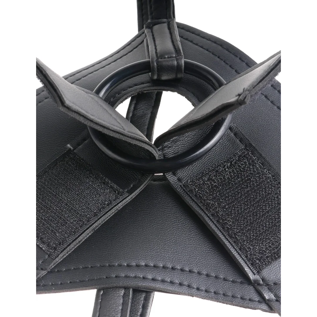 Pipedream King Cock Uprząż z wymiennym modelem 20 cm jasny beż — zdjęcie 6