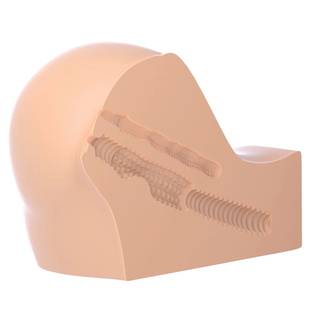 Pipedream PET - Model intymny dwukanałowy, kompaktowy TPE 15,9 cm — zdjęcie 6