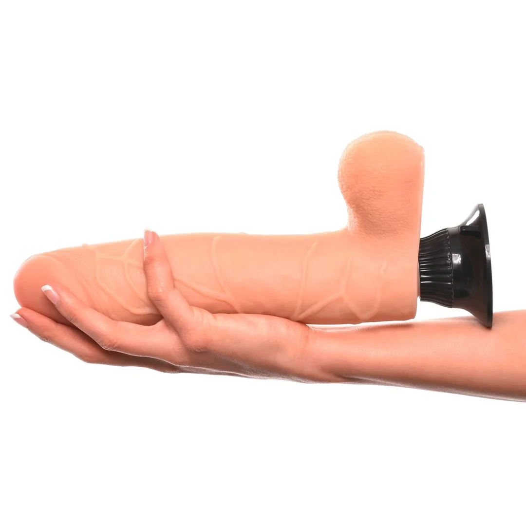 Pipedream Real Feel Deluxe Naturalny model 24 cm z przyssawką — zdjęcie 5