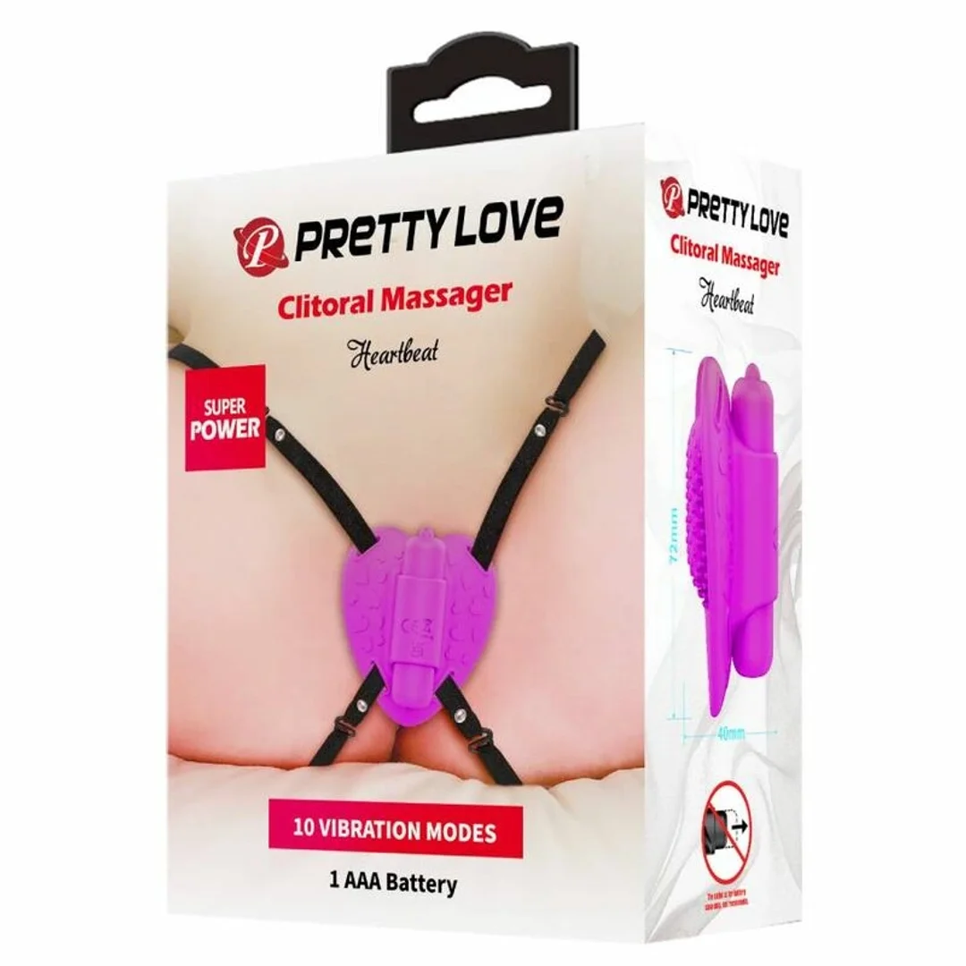 Pretty Love Heartbeat masażer punktowy 10 trybow, fioletowy — zdjęcie 9