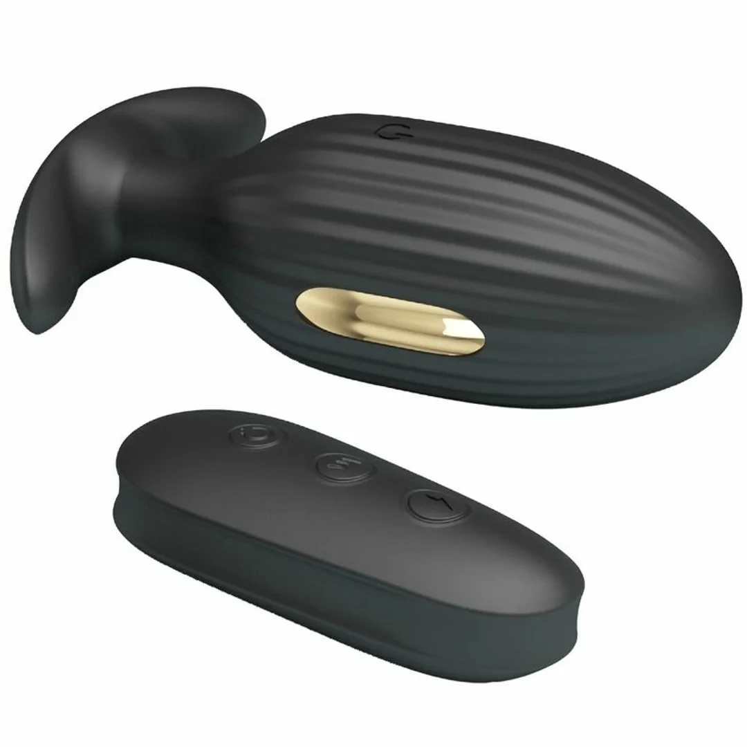 Pretty Love Kelly Plug Czarny - Wibrujący korek z ładowaniem USB — zdjęcie 6