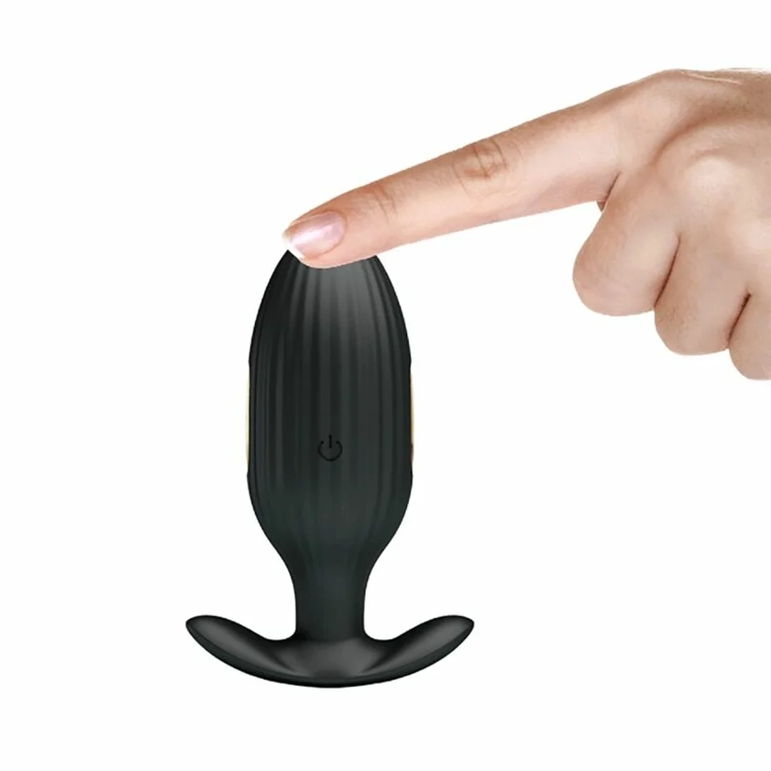 Pretty Love Kelly Plug Czarny - Wibrujący korek z ładowaniem USB — zdjęcie 7