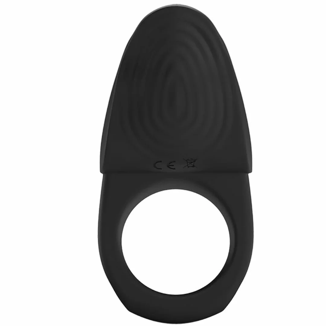 Pretty Love Susanna czarny - elastyczny pierścień wibracyjny z akumulatorem USB — zdjęcie 6
