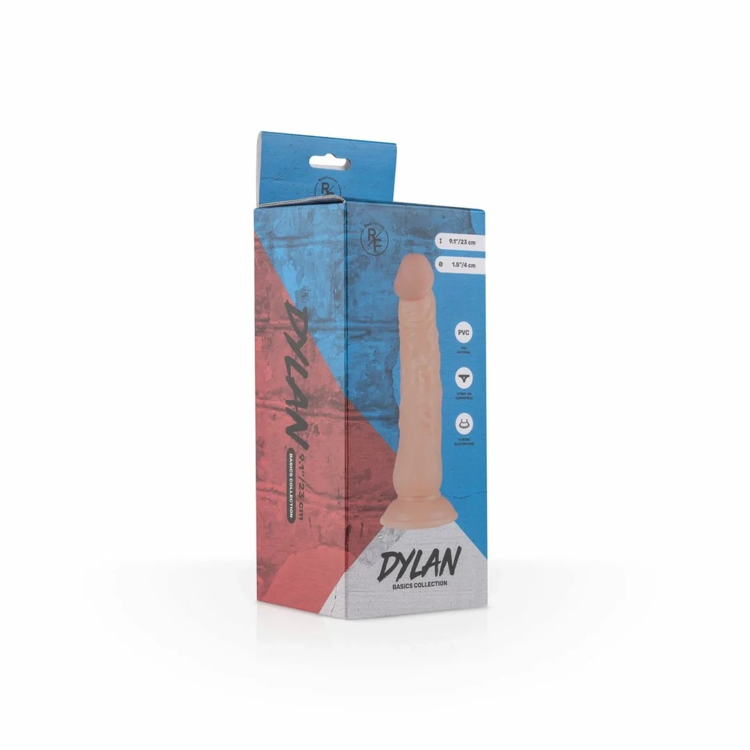 Real Fantasy Dylan model anatomiczny z przyssawką silikonowy 19 cm — zdjęcie 6