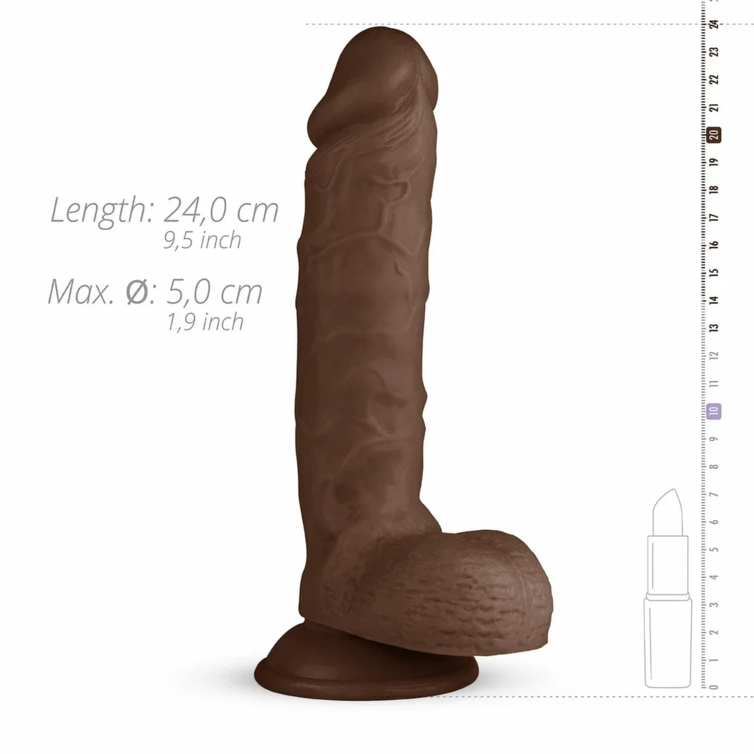 Real Fantasy Waylon 25 cm - Model anatomiczny z mocną przyssawką, PVC — zdjęcie 5