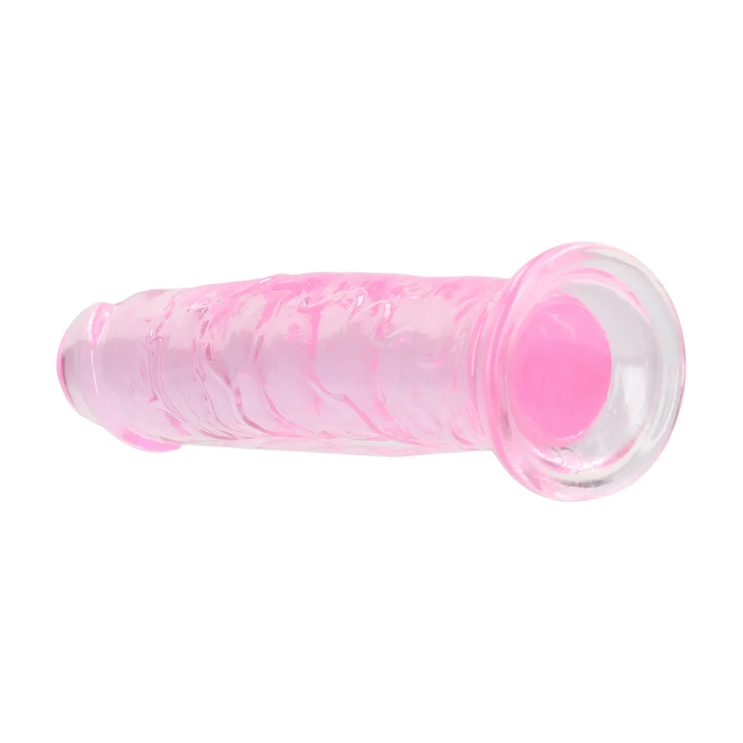 REALROCK Crystal Clear model 5 12,7 cm rożowy - anatomiczny kształt — zdjęcie 5