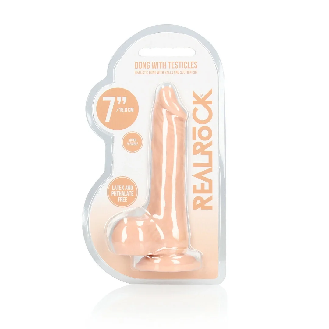 RealRock Model 17 cm - anatomiczny kształt, realistyczna powierzchnia — zdjęcie 3