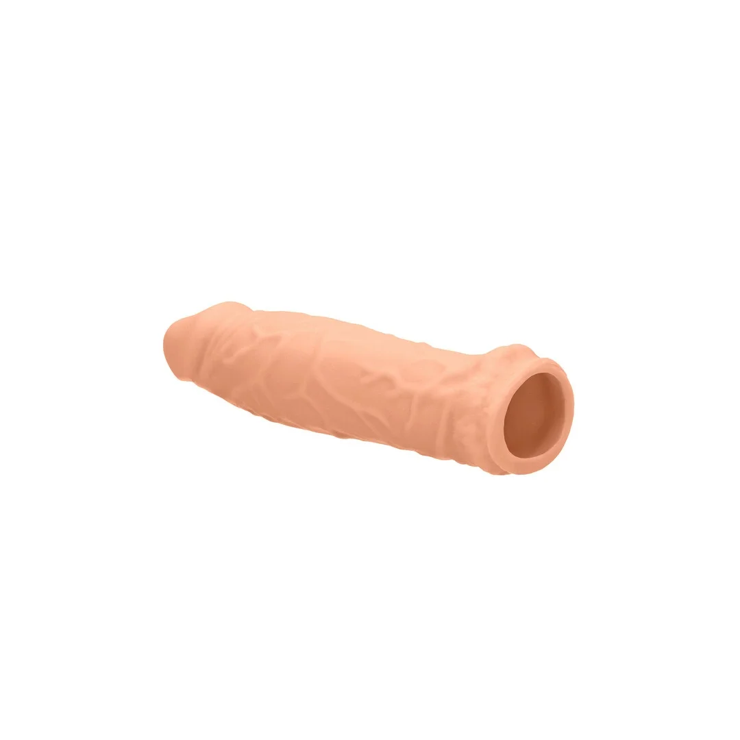 RealRock Nakładka powiększająca 16 cm Skin TPE naturalny kolor — zdjęcie 10