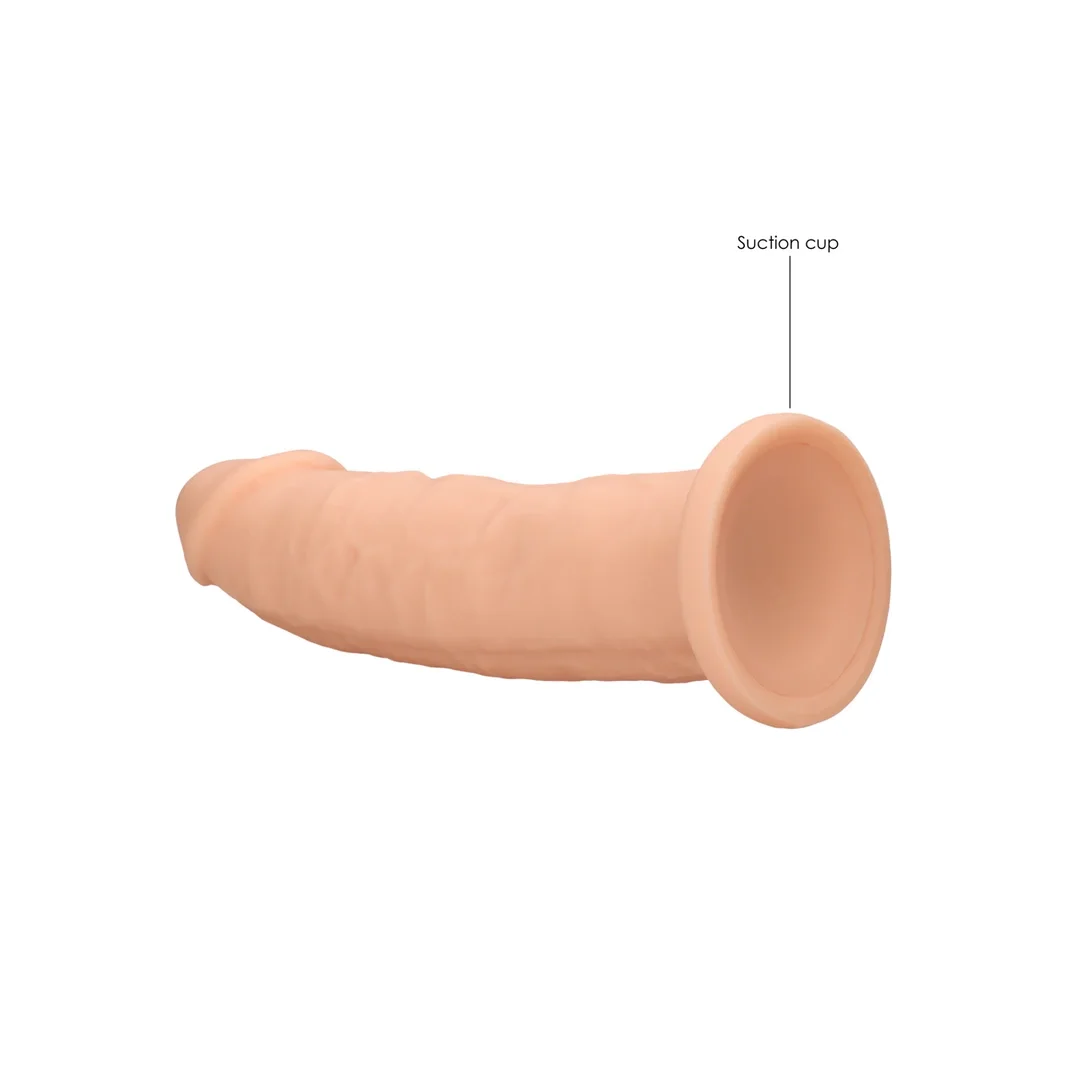 RealRock Ultra silikonowy model anatomiczny 23 cm z przyssawką cielisty — zdjęcie 6