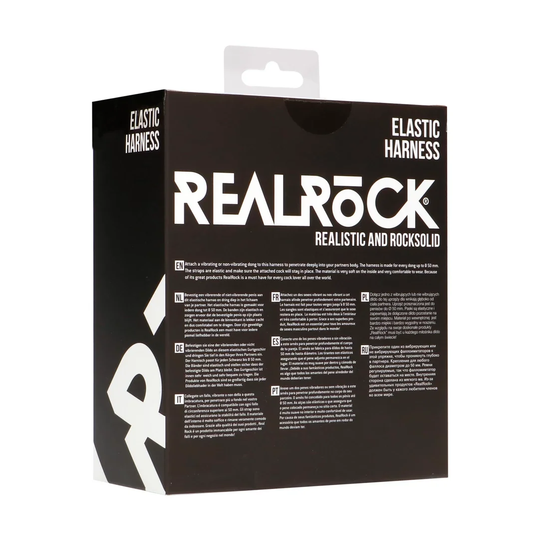 RealRock Uprząż elastyczna uniwersalna do systemow intymnych O50mm — zdjęcie 3