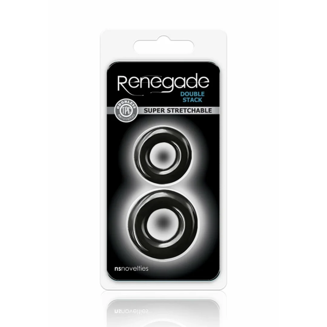 Renegade Double Stack - elastyczne pierścienie TPE, zestaw 2 sztuki — zdjęcie 2