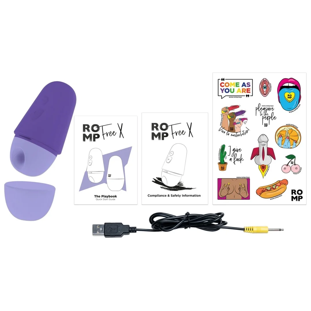 ROMP Free X - Kompaktowy model z falami powietrza, wodoodporny, ładowalny — zdjęcie 8