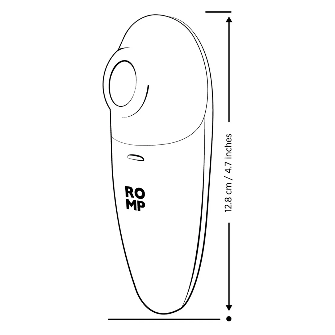 ROMP Switch X - Wibrujący Aparat Powietrzny, 6 trybow, silikonowy, fioletowy — zdjęcie 7