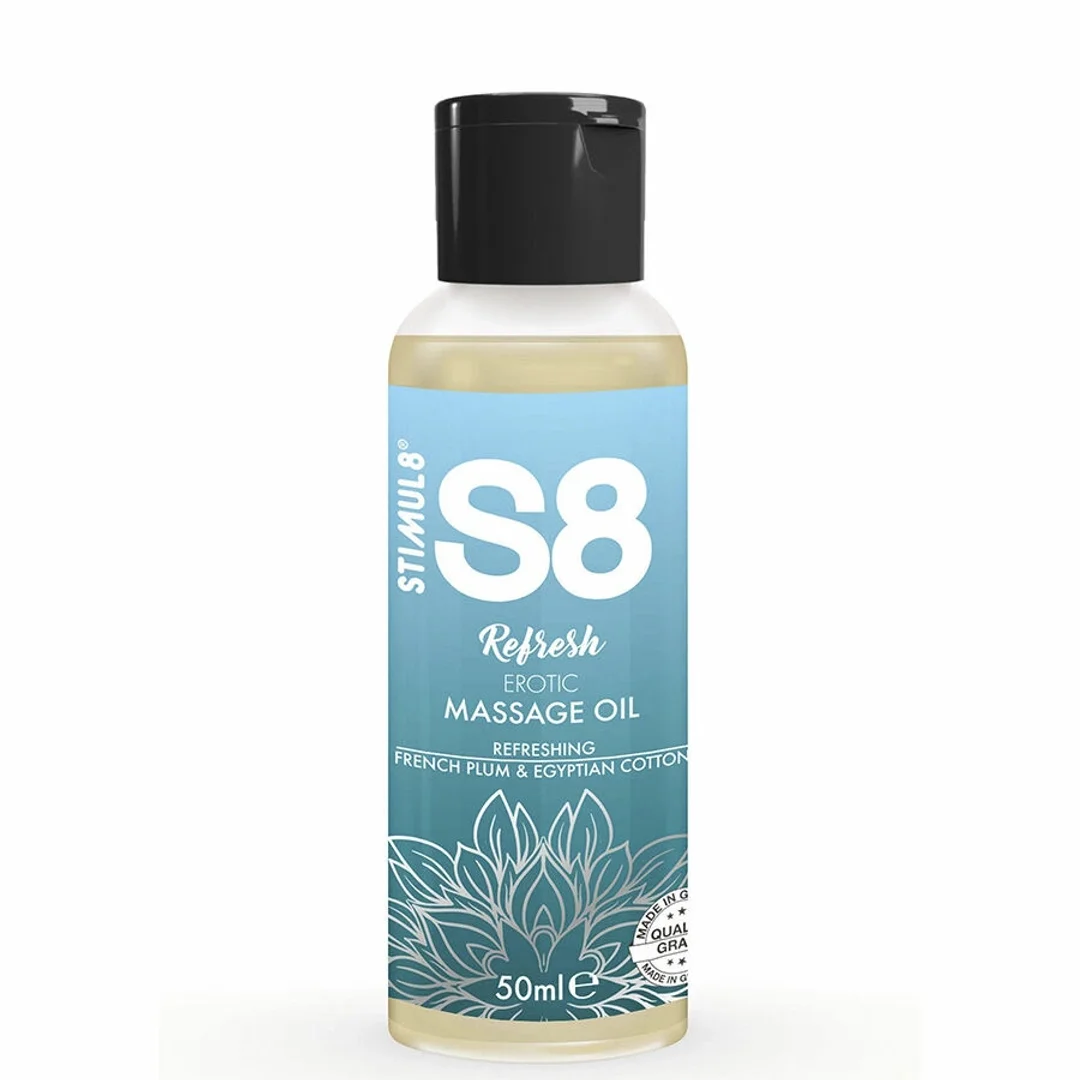 S8 Zestaw Olejkow do Masażu 3x50ml - Jojoba, Migdał, Sezam, 3 Aromaty — zdjęcie 2