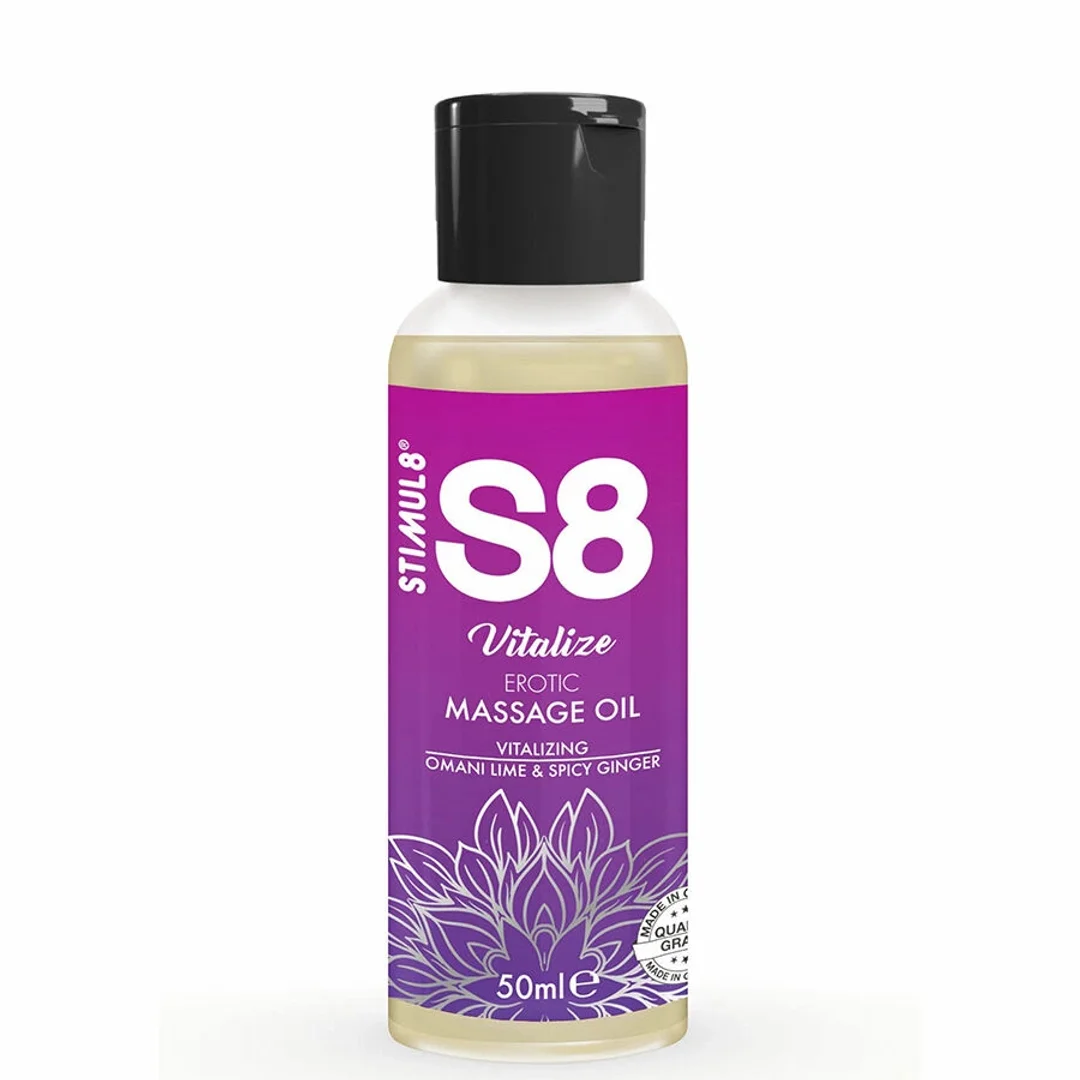 S8 Zestaw Olejkow do Masażu 3x50ml - Jojoba, Migdał, Sezam, 3 Aromaty — zdjęcie 3