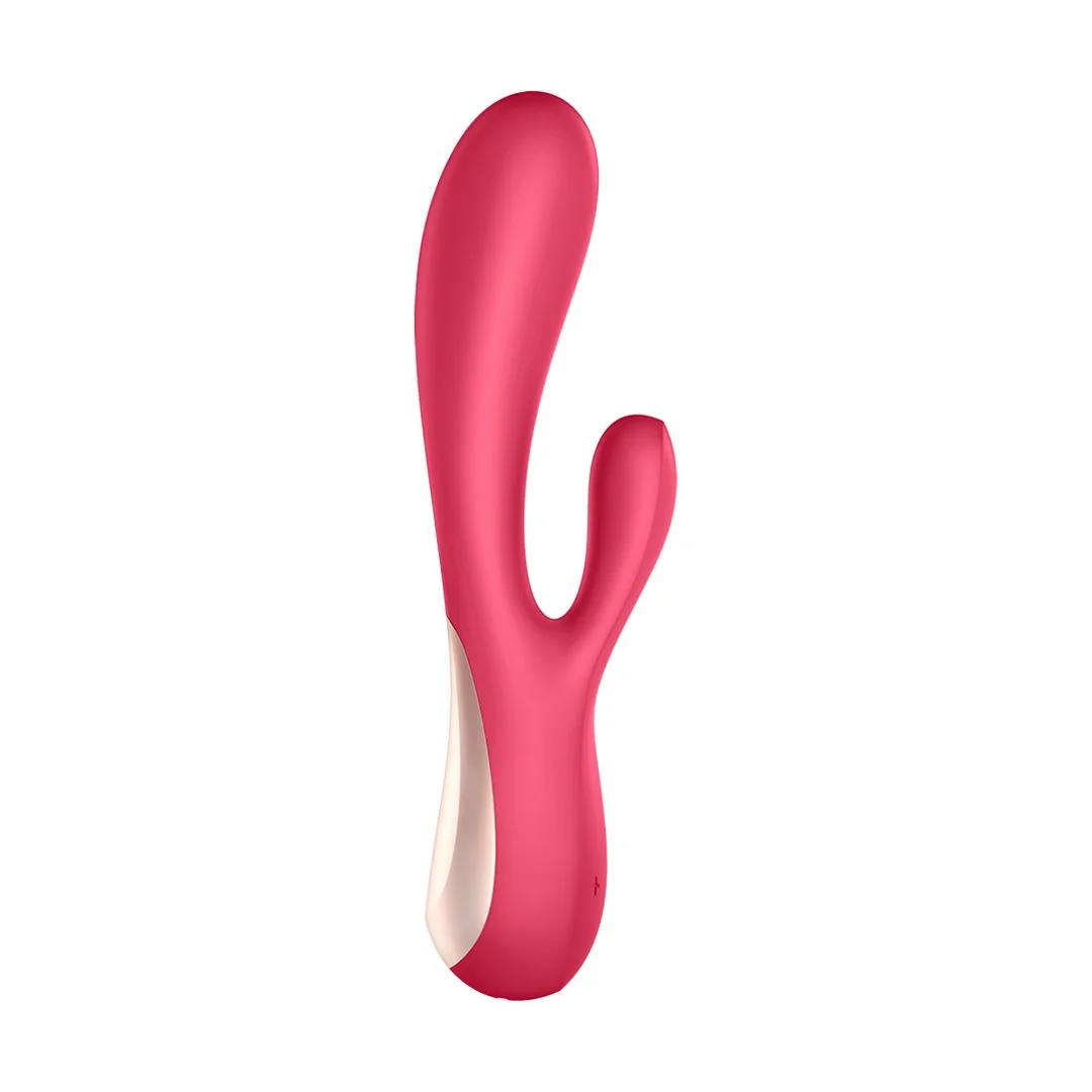 Satisfyer Mono Flex 2 - silikonowy model podwojny z obsługą aplikacji — zdjęcie 3
