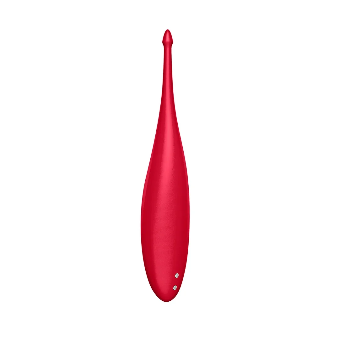 Satisfyer Twirling Fun Tip - Precyzyjny stymulator z obrotową końcowką, magenta — zdjęcie 3