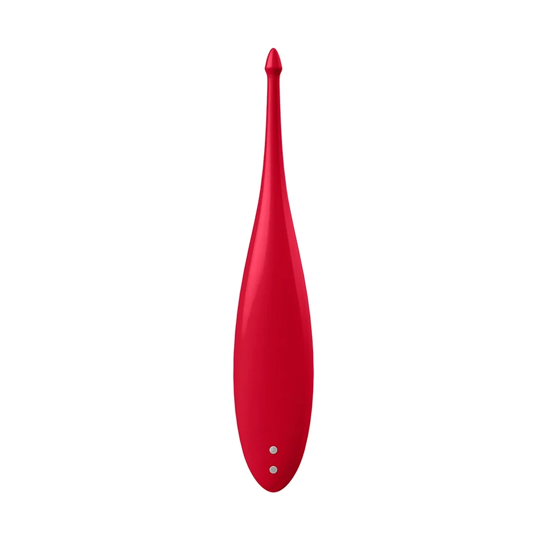 Satisfyer Twirling Fun Tip - Precyzyjny stymulator z obrotową końcowką, magenta — zdjęcie 4