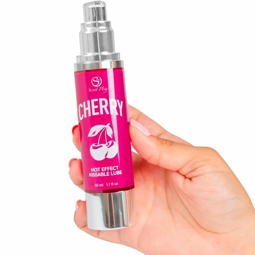 Secret Play Lubrykant Rozgrzewający Wiśniowy 2w1 50ml Airless — zdjęcie 2