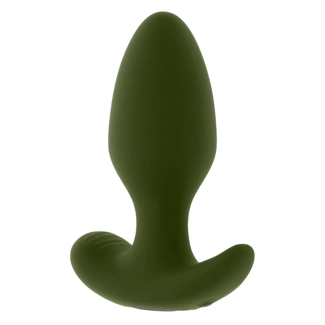 SELOPA THE COLONEL wibrujący korek silikonowy z pilotem, USB, czarny — zdjęcie 3