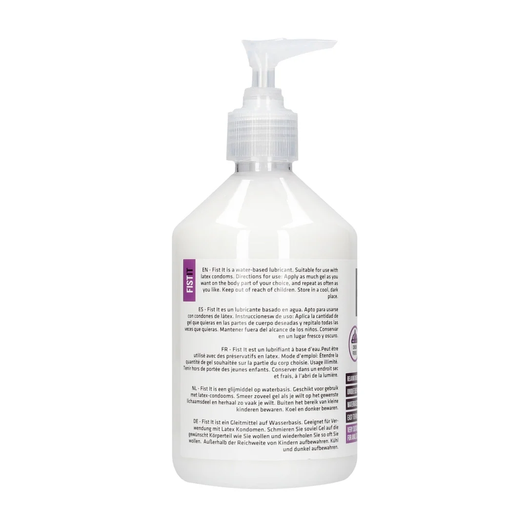 Shots Fist It Lubrykant wodny relaksujący 500 ml, bezbarwny — zdjęcie 2