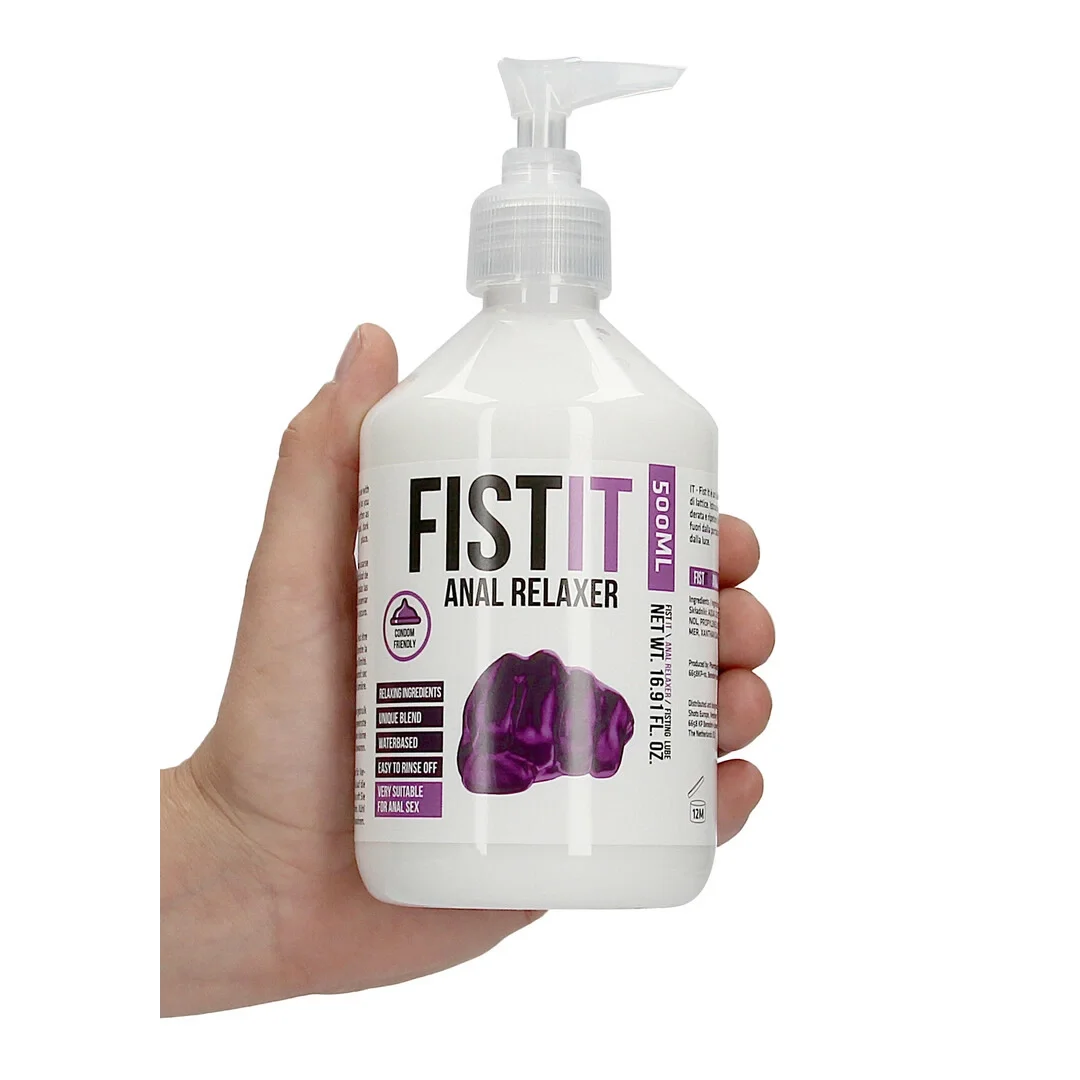 Shots Fist It Lubrykant wodny relaksujący 500 ml, bezbarwny — zdjęcie 10
