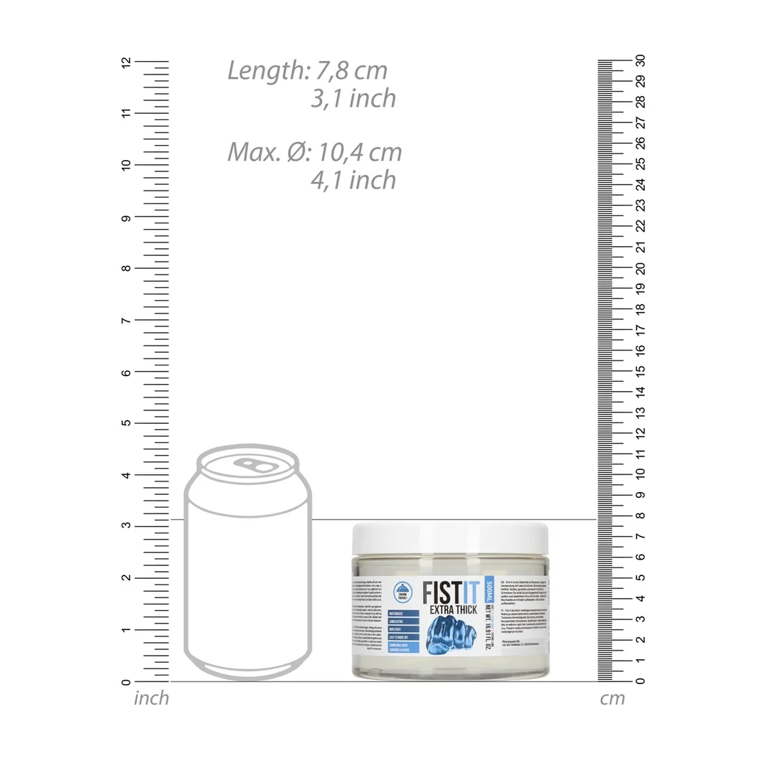 Shots Fist It Professional żel intymny wodny extra gęsty 500ml — zdjęcie 6
