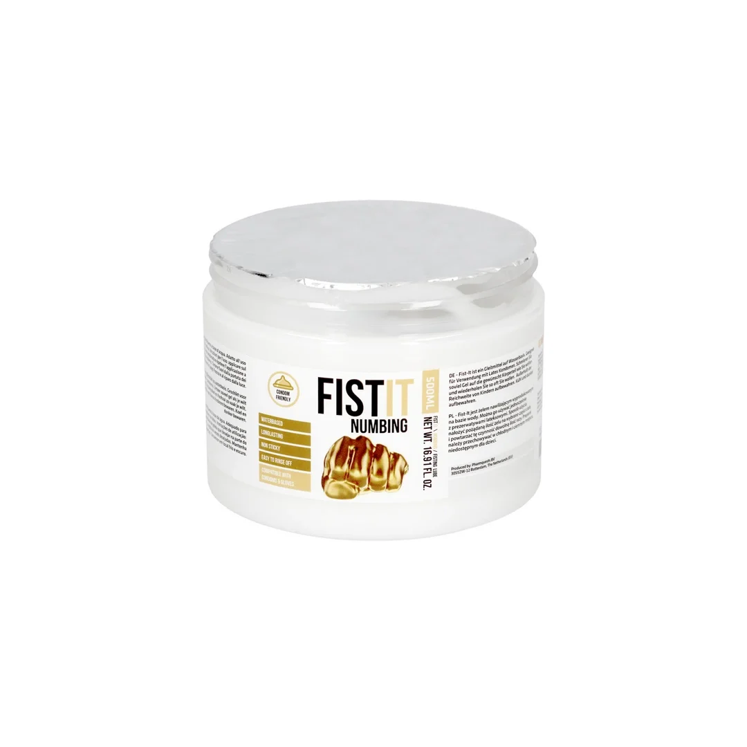 Shots Fist It Professional żel intymny znieczulający 500ml na bazie wody — zdjęcie 5