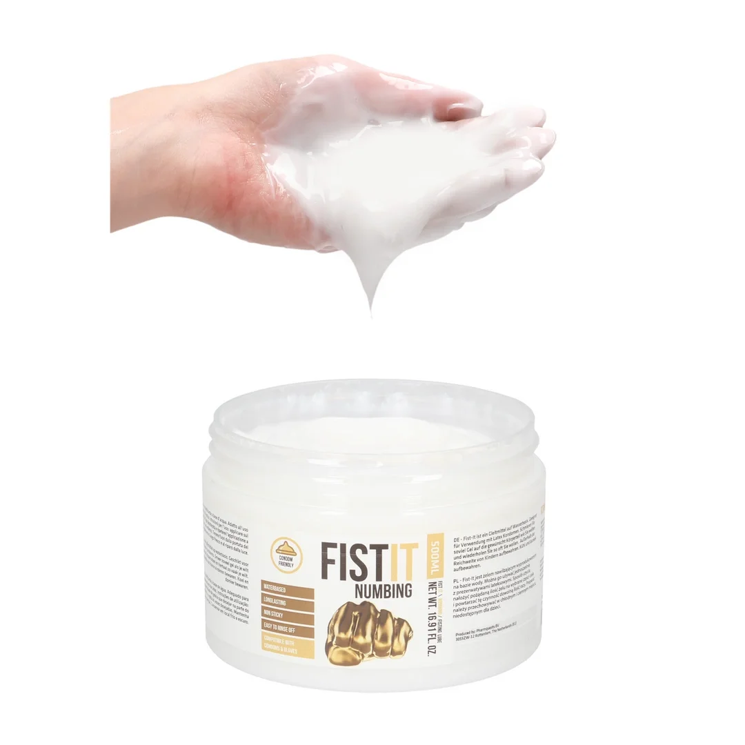 Shots Fist It Professional żel intymny znieczulający 500ml na bazie wody — zdjęcie 6