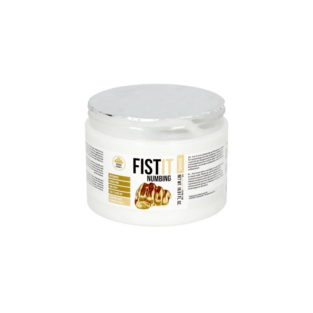 Shots Fist It Professional żel intymny znieczulający 500ml na bazie wody — zdjęcie 9