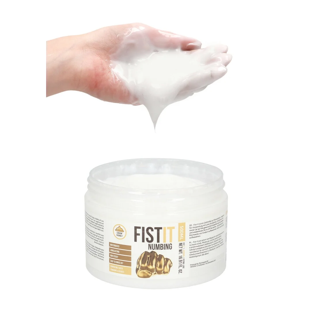 Shots Fist It Professional żel intymny znieczulający 500ml na bazie wody — zdjęcie 10