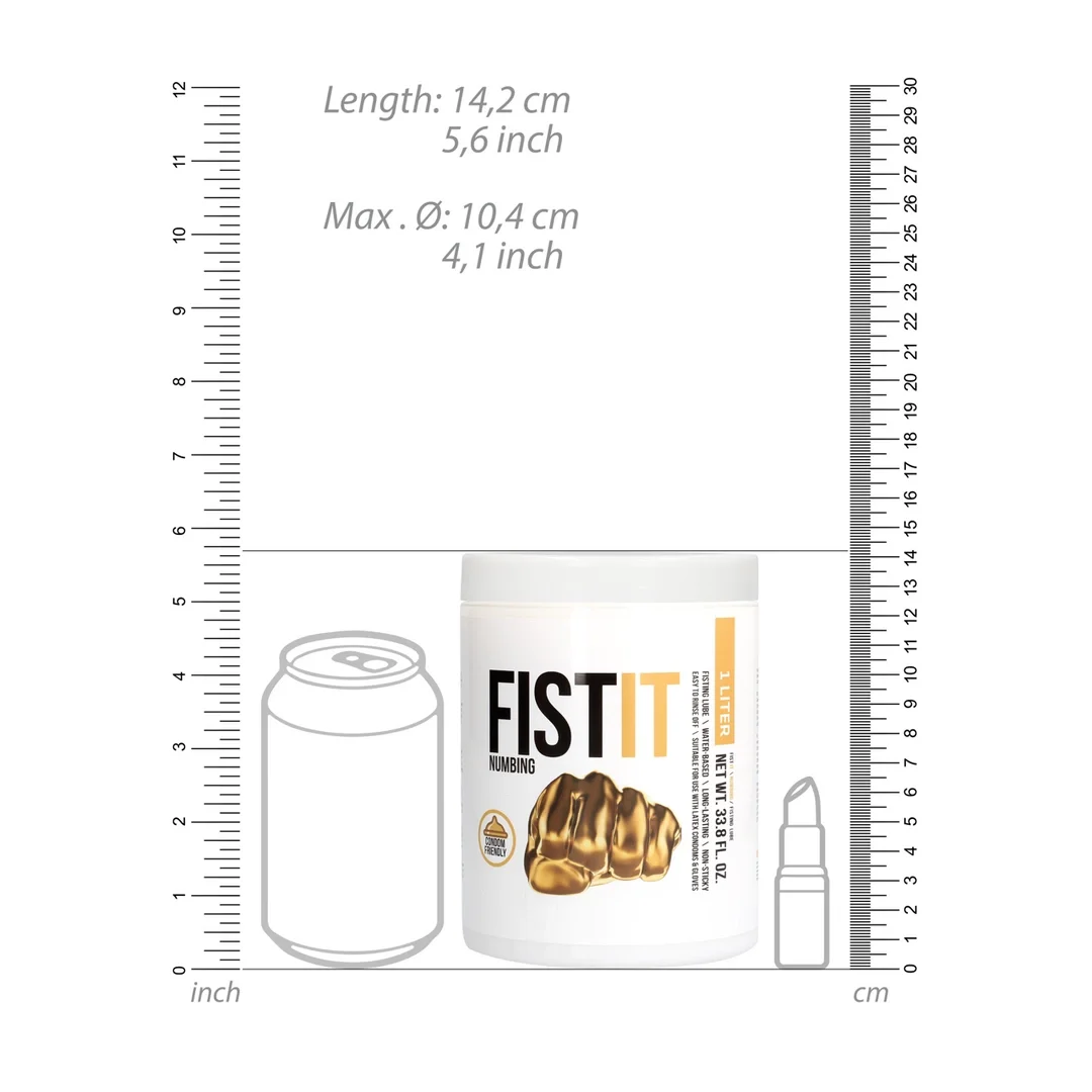Shots Fist It żel nawilżający intymny 1000 ml łagodzący efekt — zdjęcie 4