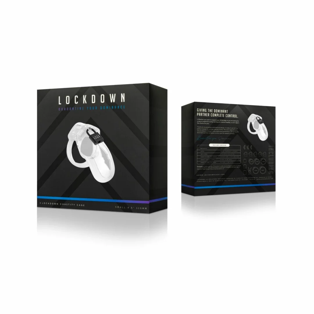 Shots Lockdown System Przezroczysty - Model Small, 5 rozmiarow pierścieni — zdjęcie 6