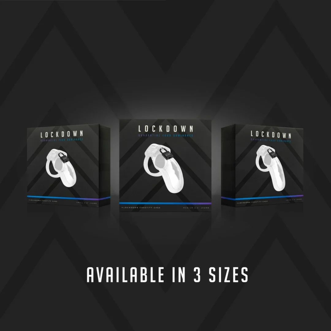 Shots Lockdown System Przezroczysty - Model Small, 5 rozmiarow pierścieni — zdjęcie 7