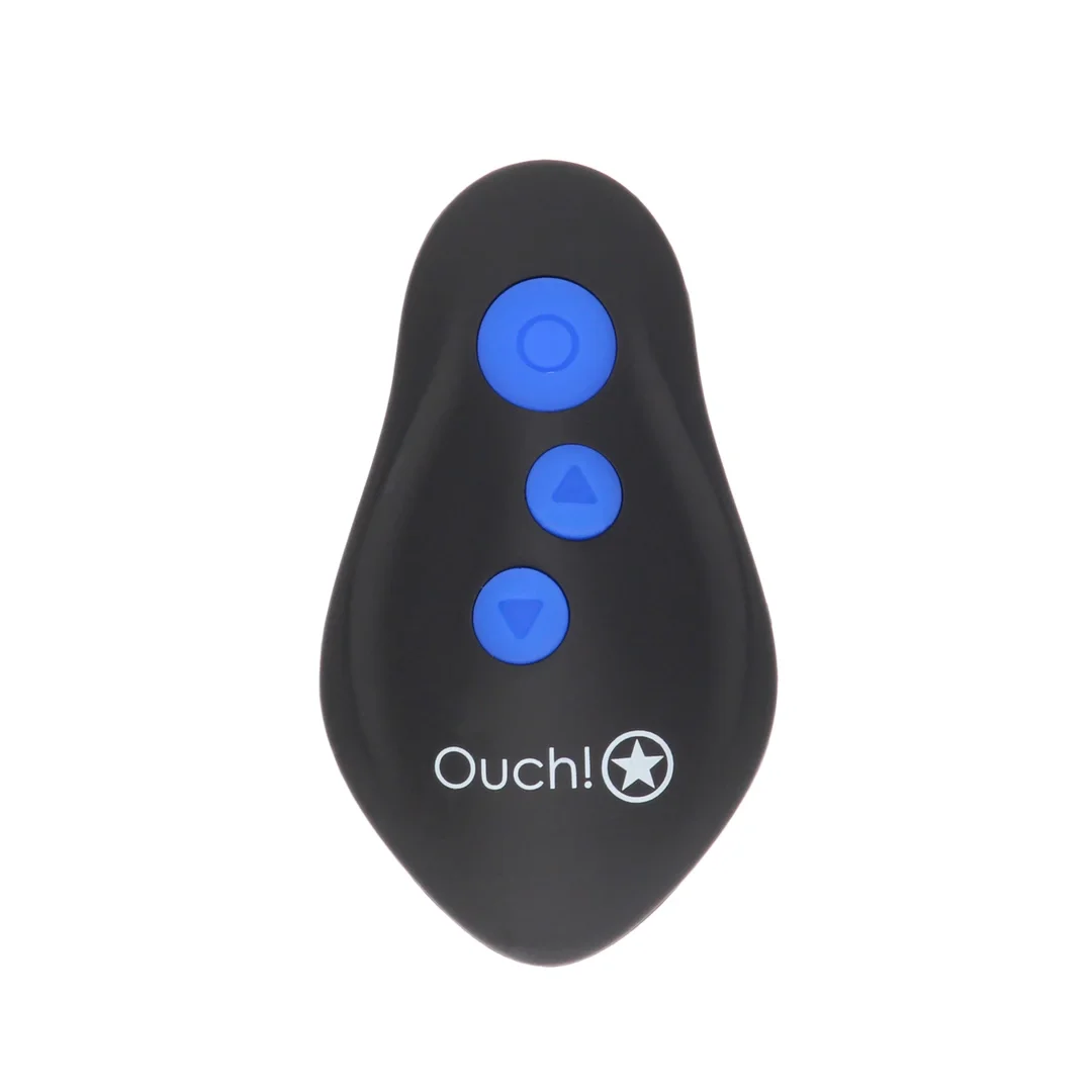 Shots Ouch! E-Stim Plug - Wibrujący anatomiczny model z elektrostymulacją — zdjęcie 3