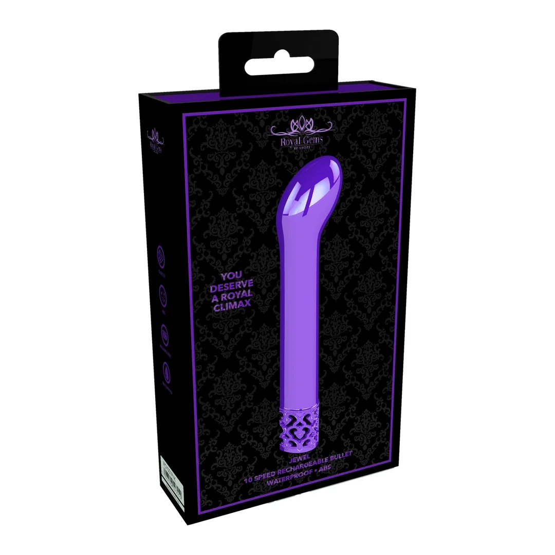 Shots Royal Gems Jewel stymulator G z metalicznym wykończeniem — zdjęcie 2