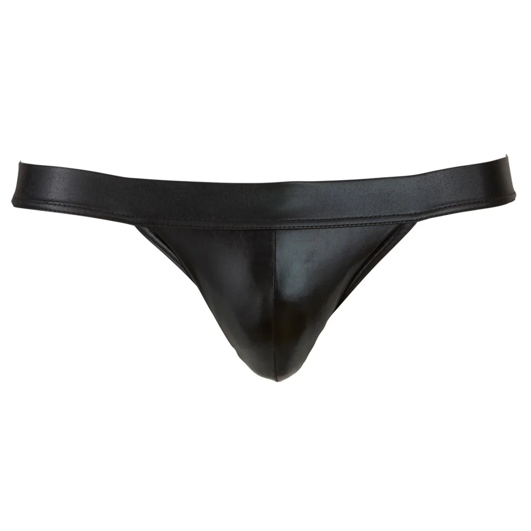 Svenjoyment Jockstrap męski elastyczny paski czarne rozmiar S — zdjęcie 5