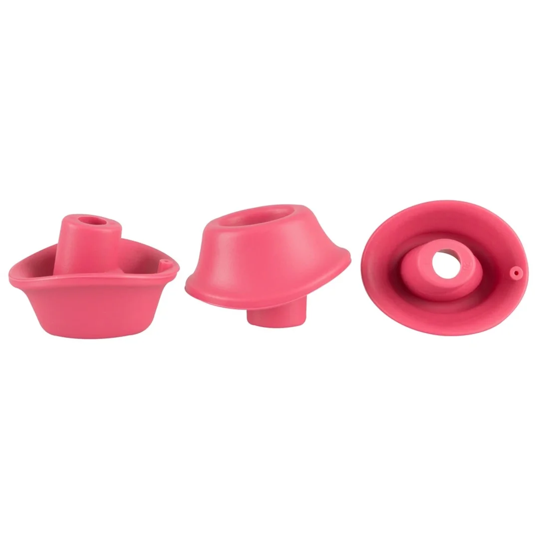 Womanizer W-Heads M zestaw 3 silikonowych nakładek Raspberry — zdjęcie 2
