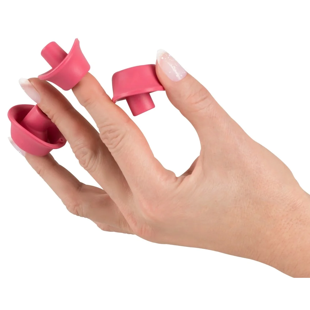 Womanizer W-Heads M zestaw 3 silikonowych nakładek Raspberry — zdjęcie 3