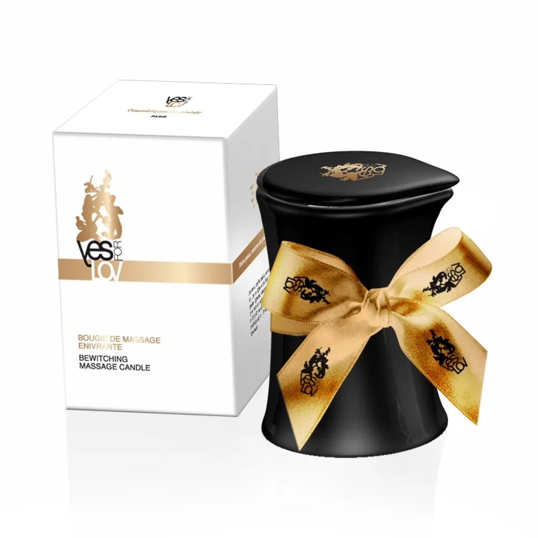 YESforLOV Bewitching Candle świeca do masażu 120g biała herbata - 1
