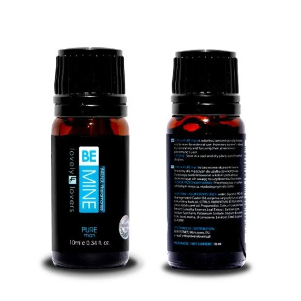 LL BeMINE 10ml PURE MAN BEZWONNE MOCNE FEROMONY