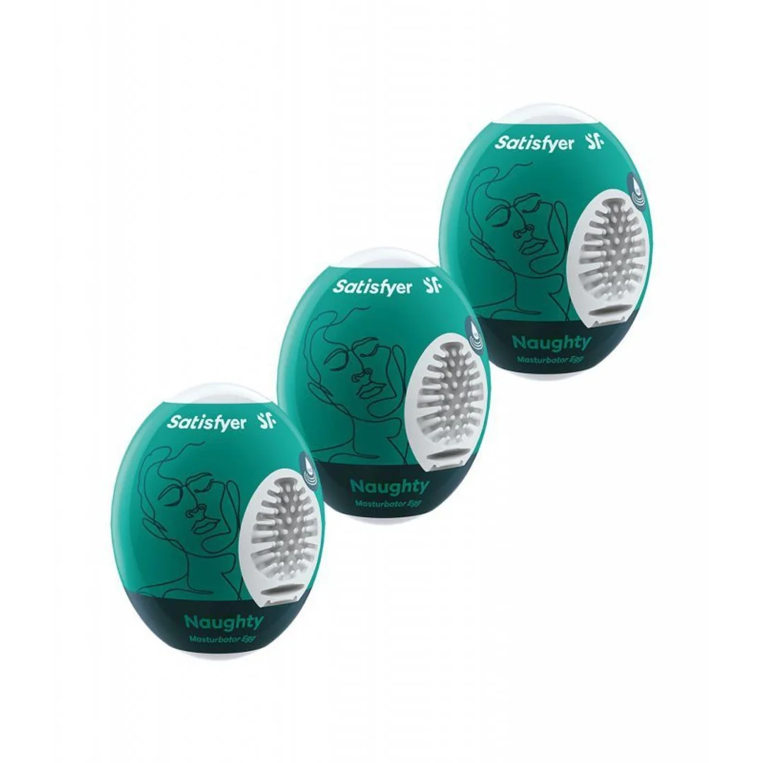 Masturbator-Eggs (set of 3 Naughty)