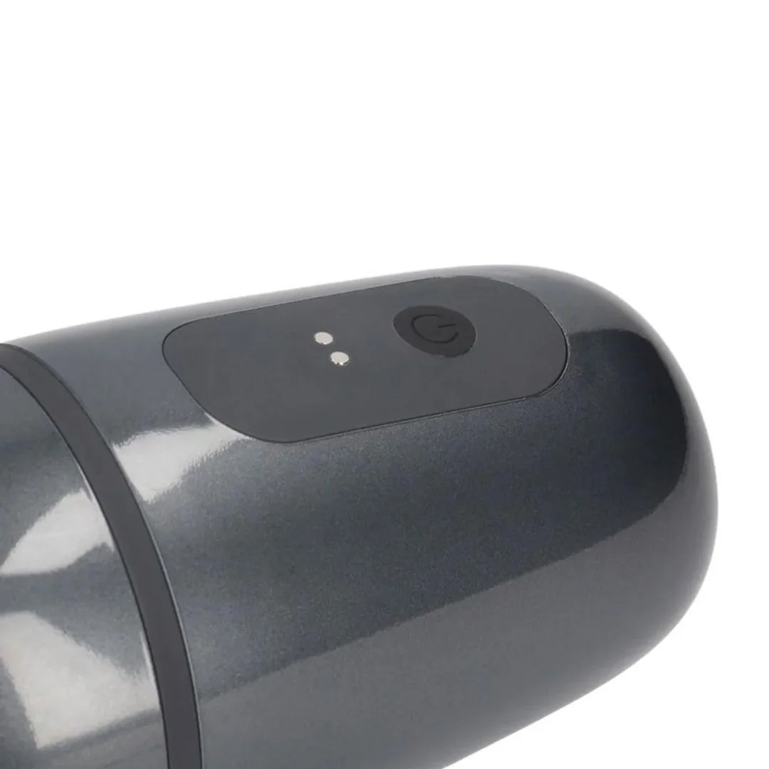 Pulsar - Negative Pressure Suction and Vibration Masturbator Pump - Gun Metal