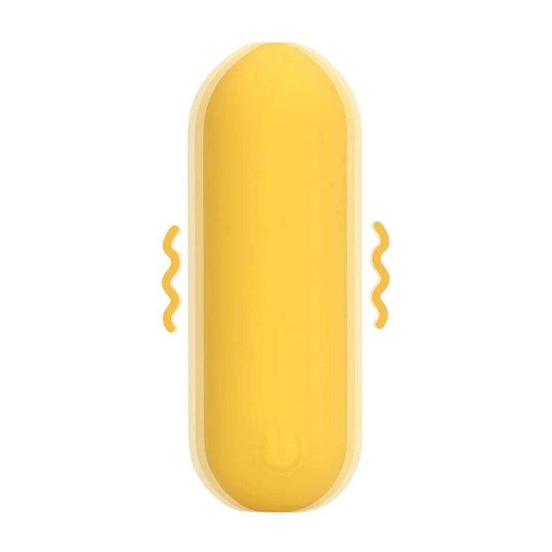 Smooth Bullet Vibrator - Sunpac Yellow