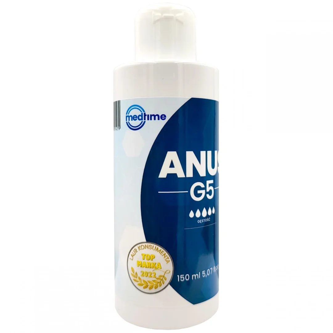 ANUS G5 GĘSTY Analny Lubrykant wodny od MedTime 150ml — zdjęcie 2