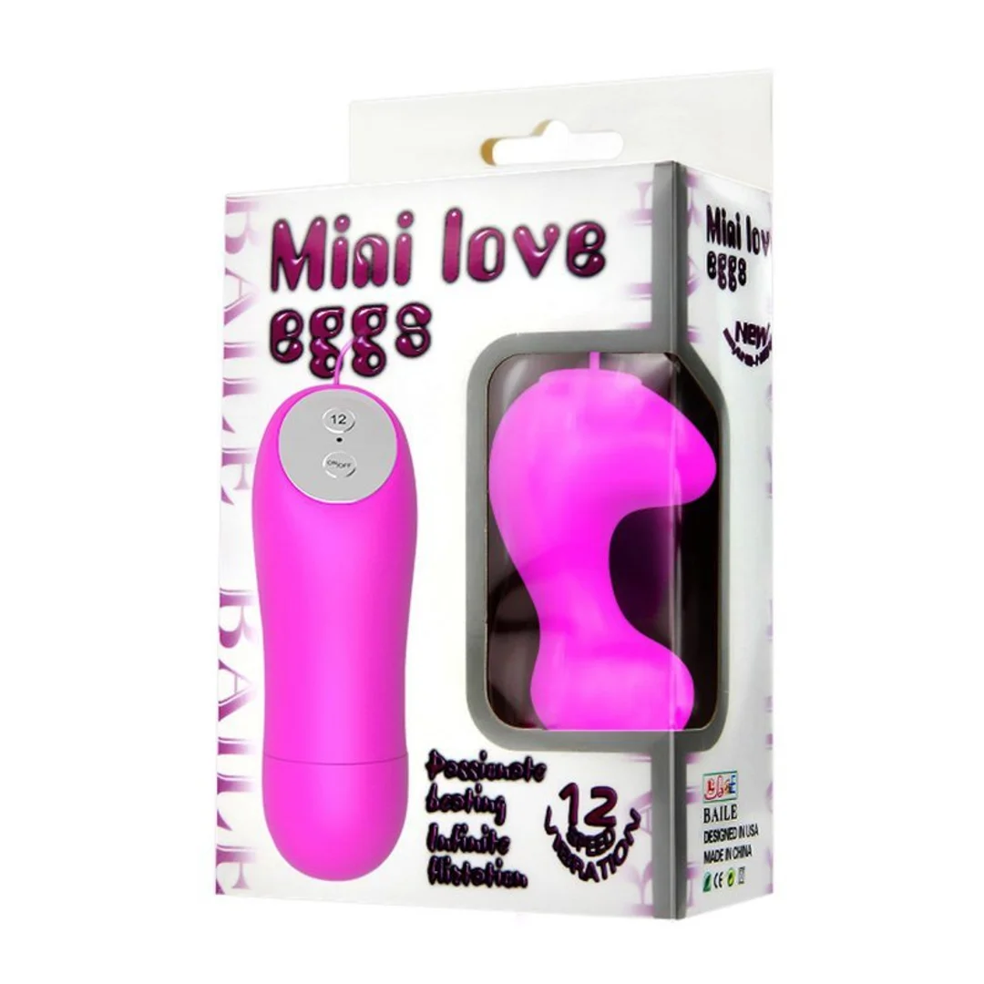 BAILE- Mini love eggs, 12 vibration functions — zdjęcie 7