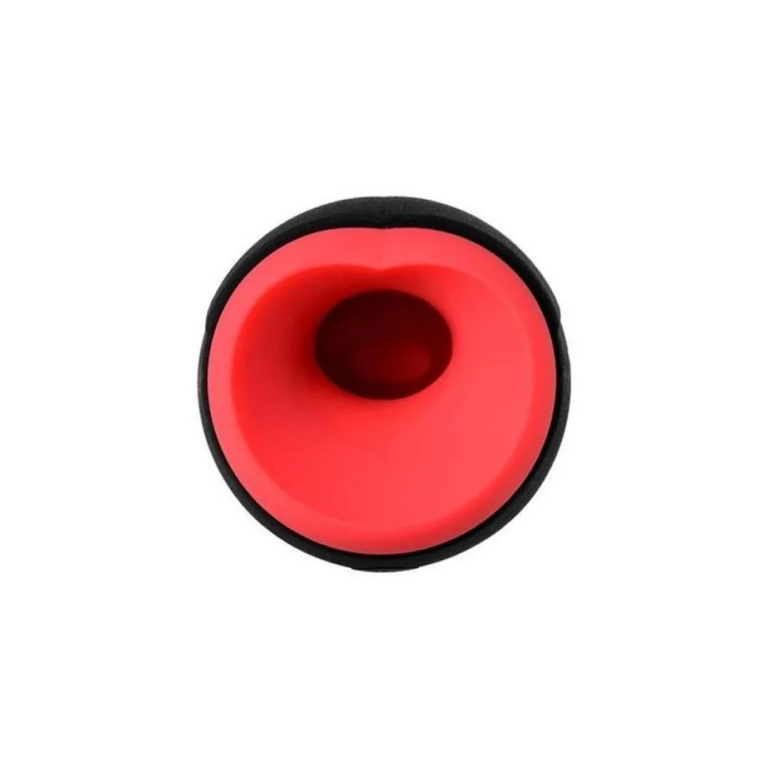 EROTIST Eruption; Rechargeable masturbator, Silicone, Black, 18.5 cm. — zdjęcie 4
