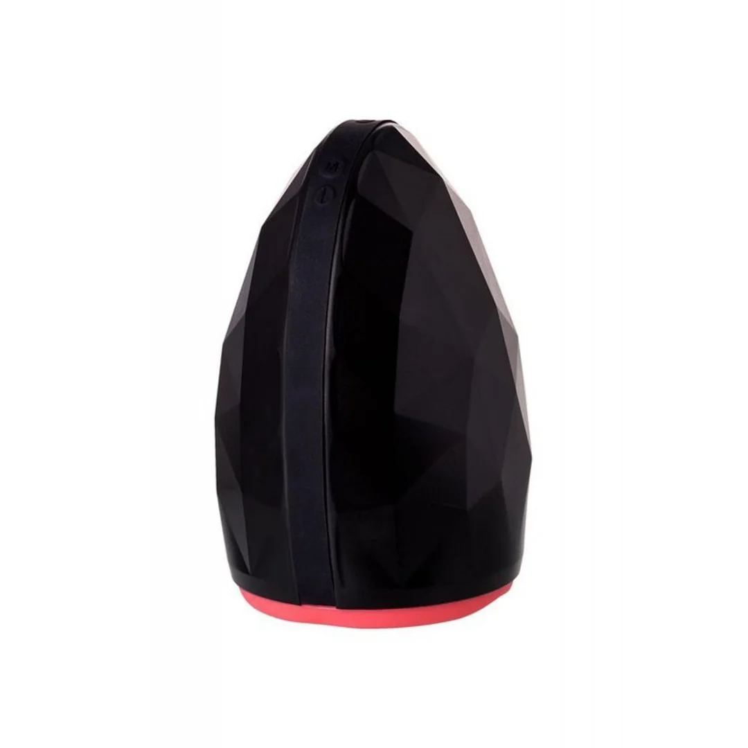 EROTIST Magma; Rechargeable masturbator with heating, Silicone, Black, 12 cm — zdjęcie 3